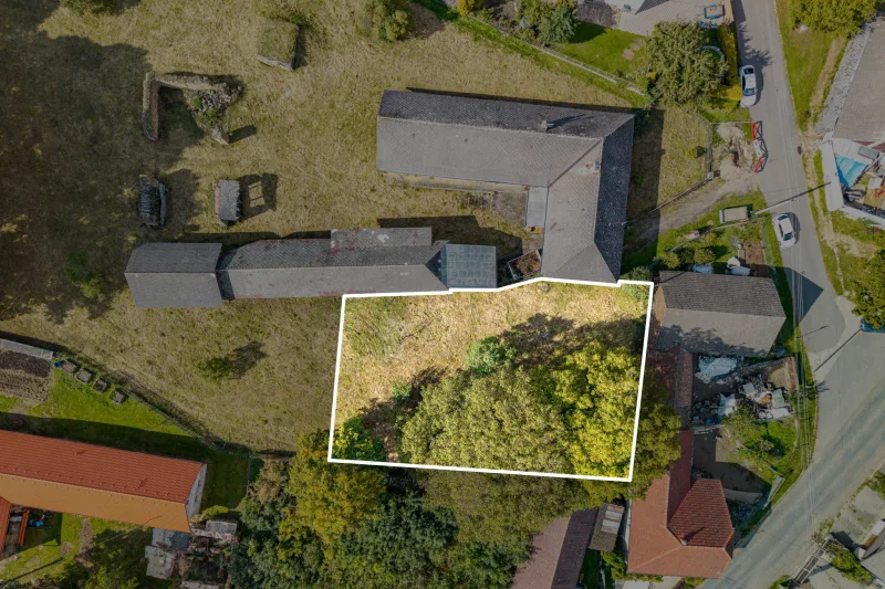 Prodej 4 stavebních pozemků v Ovesné Lhotě 